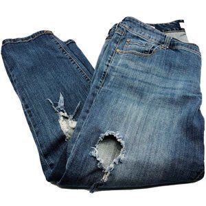 TORRID Ex-Boyfriend Jeans Women's Sz 16 Crop Stret